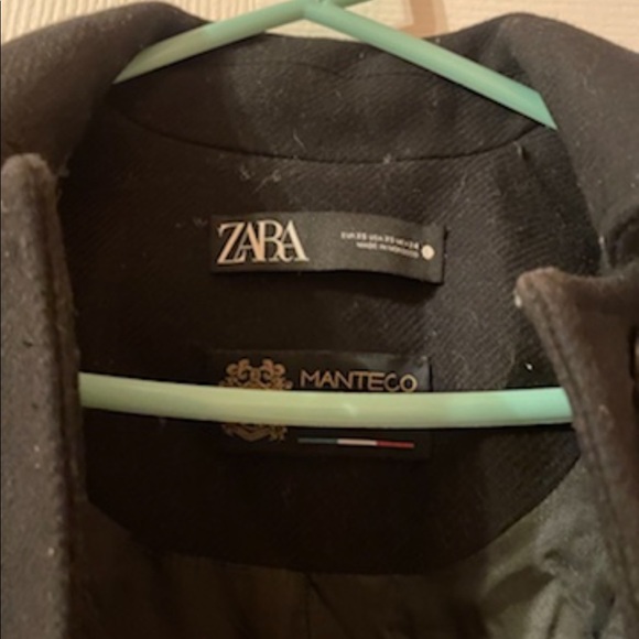 Zara fitted wool blend coat- worn once! - Picture 3 of 3